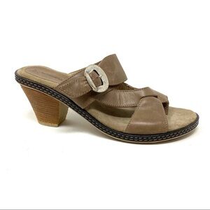 Romika Nizza 05 Taupe heeled sandals